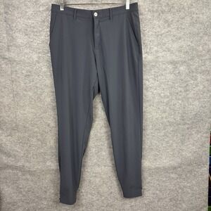 Macade Golf Pants 34 Gray Slim Fit Stretch Athletic Performance